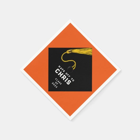 Graduierungspartei 2025 serviette (Ecke)