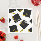 Graduierungspartei 2025 serviette (Beispiel)