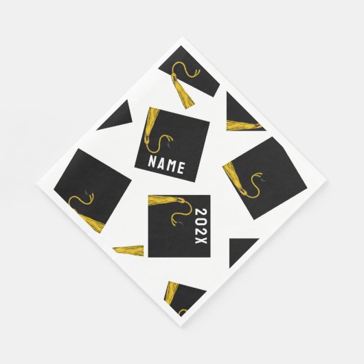 Graduierungspartei 2025 serviette (Ecke)