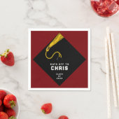 Graduierungspartei 2025 serviette (Beispiel)