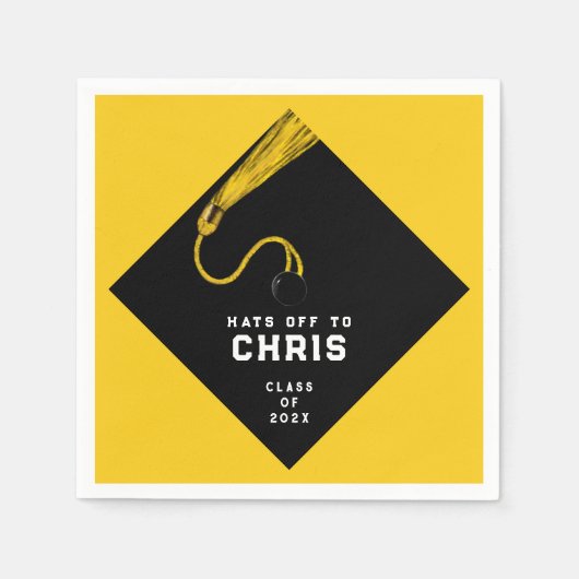 Graduierungspartei 2025 serviette (Vorderseite)