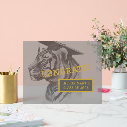 Graduierungspartei Akryllisches Zeichen Acrylschild (Hochzeit)