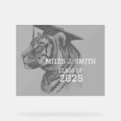 Graduierungspartei Akryllisches Zeichen Acrylschild (Vorderseite)