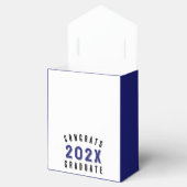 Graduierungspartei Blue Favor Box Geschenkschachtel (Geöffnet)