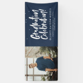 Graduierungspartei der Marine Banner (Vertikal)