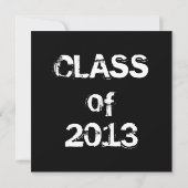 Graduierungspartei Einladung (Rückseite)