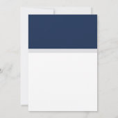 Graduierungspartei Einladung (Rückseite)