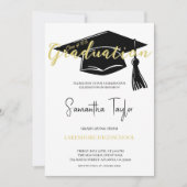 Graduierungspartei Einladung (Vorderseite)