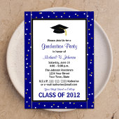 Graduierungspartei Einladung der Marine