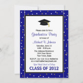 Graduierungspartei Einladung der Marine (Vorderseite)