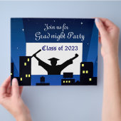 Graduierungspartei_ Flyer (Hand)