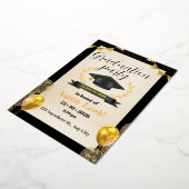 Graduierungspartei Folieneinladung (Gedreht)