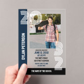 Graduierungspartei für Fotos mit schwarzen Multili Acryleinladungen (Insitu (Handheld))