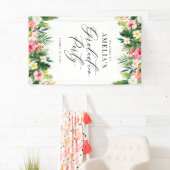 Graduierungspartei für tropische Wasserfarben Banner (Insitu)