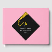 Graduierungspartei Gästebuch (Vorderseite)