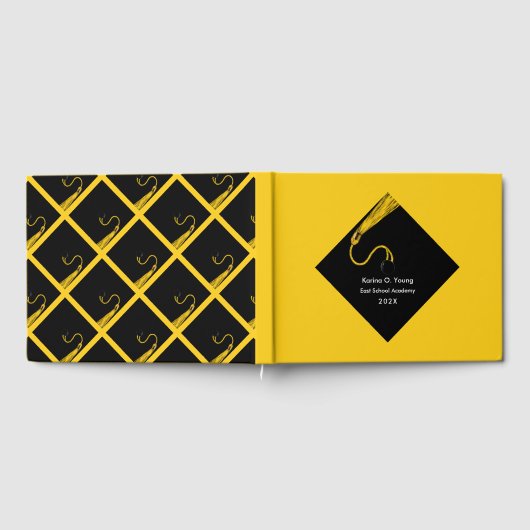 Graduierungspartei Gästebuch (Voll)