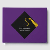 Graduierungspartei Gästebuch (Vorderseite)