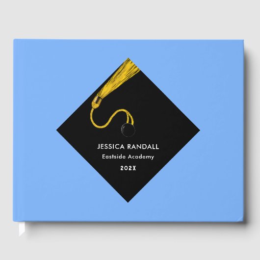 Graduierungspartei Gästebuch (Vorderseite)