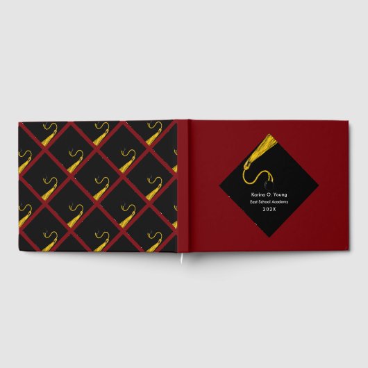 Graduierungspartei Gästebuch (Voll)