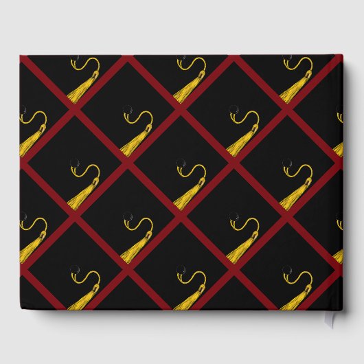 Graduierungspartei Gästebuch (Rückseite)