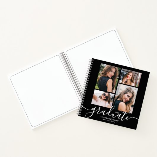 Graduierungspartei Gästebuch Notizblock (Innenseite)