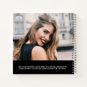 Graduierungspartei Gästebuch Notizblock (Rückseite)