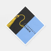 Graduierungspartei Glückwunsch Napkins Serviette (Ecke)