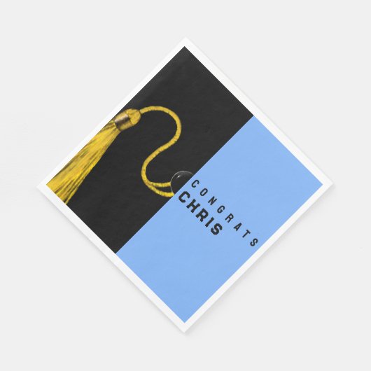 Graduierungspartei Glückwunsch Napkins Serviette (Ecke)