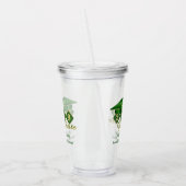 Graduierungspartei Green Gold Personalisiert Acryltrinkbecher (Links)
