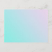 Graduierungspartei Moderne Tradition kühl Einladungspostkarte (Rückseite)