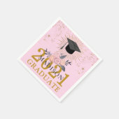 Graduierungspartei Napkins Serviette (Ecke)