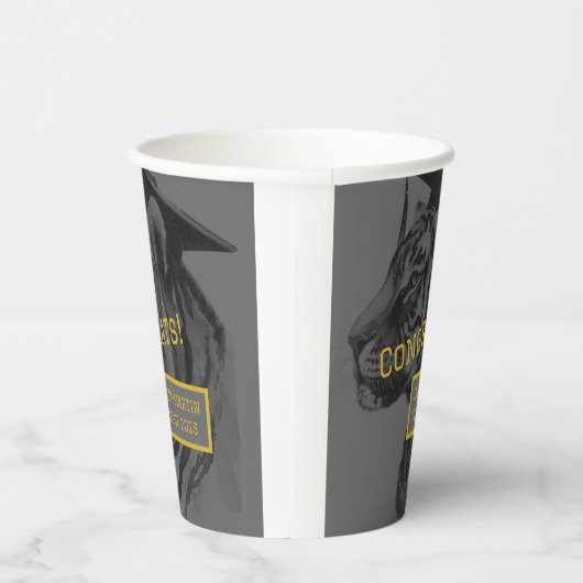 Graduierungspartei Pappbecher (Rechts)