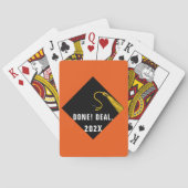 Graduierungspartei Spielkarten (Rückseite)