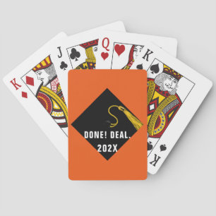 Graduierungspartei Spielkarten