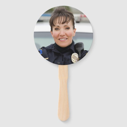 Graduierungspartei Thin Blue Line Fächer (Rückseite)