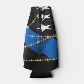 Graduierungspartei Thin Blue Line Flaschenkühler (Rückseite)