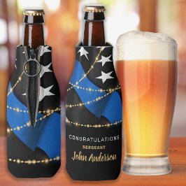 Graduierungspartei Thin Blue Line Flaschenkühler