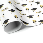 Graduierungspartei Vibes Geschenkpapier (Rolleneckpunkt)