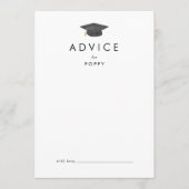 Graduierungspartei von Chic Grad Hinweiskarte (Vorderseite)