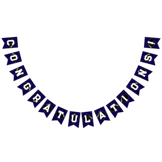 Graduierungspartei Wimpelkette (Alle)