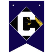 Graduierungspartei Wimpelkette (Erste Fahne)