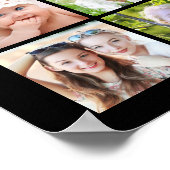 Graduierungsparty 27 FotoCollage Personalisiert Poster (Ecke)