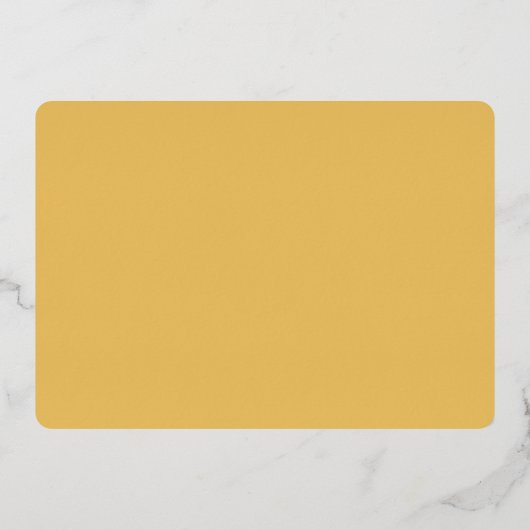 Graduierungsparty Ankündigung Real Foil Headline (Rückseite)