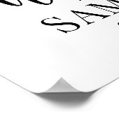 Graduierungsparty Begrüßung 3 FotoCollage Weiß Poster (Ecke)