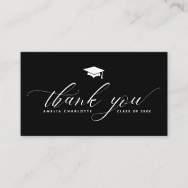 Graduierungsparty Budget Moderne Dankeschön Karten