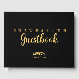 Graduierungsparty Gästebuch