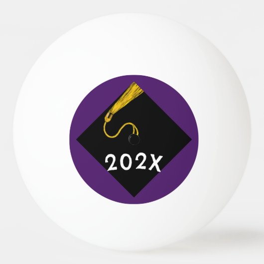 Graduierungsparty Gear Ping Pong Ball Tischtennisball (Vorderseite)