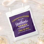 Graduierungsparty gratuliert unserem Absolventen Geschenktütchen (Ausgeschnitten)