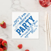 Graduierungsparty Muster Napkins Serviette (Beispiel)