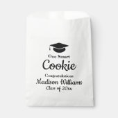 Graduierungsparty One Smart Cookie Bags Gefallen B Geschenktütchen (Vorderseite)